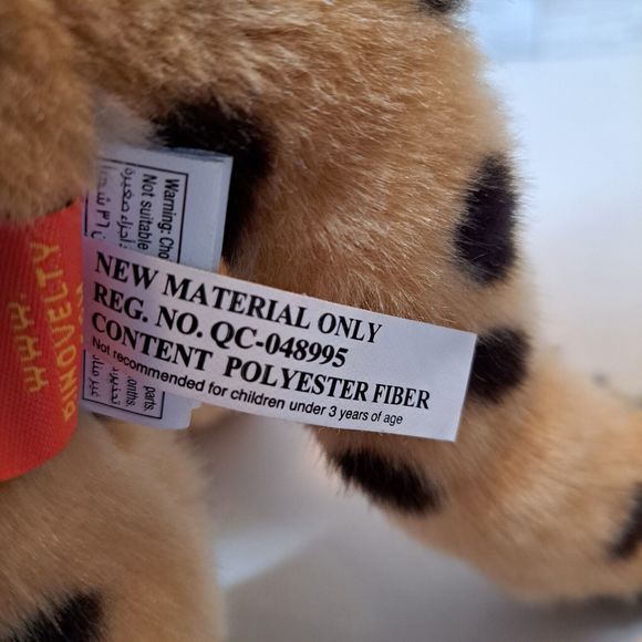 Adventure Planet CHEETAH LEOPARD Big Cat Plush Stuffed Toy Furry - Picture 11 of 13